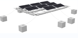 Fábrica de plantas fotovoltaicas solares flotantes personalizables de alta calidad Tecnología de sistema de montaje solar al por mayor - Product Image 2