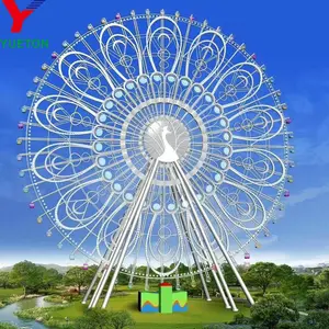 चीन आपूर्तिकर्ता बिक्री के लिए पर्यटन स्थलों का भ्रमण मनोरंजन की सवारी आकर्षण बड़ा Ferris पहिया