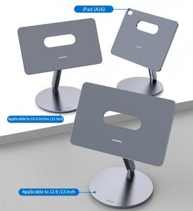 Soporte Magnético Plegable <span class=keywords><strong>de</strong></span> Aluminio con Rotación <span class=keywords><strong>de</strong></span> 360° para Tablet, Base <span class=keywords><strong>de</strong></span> Escritorio para iPad Pro 11, 12.9, 13 Pulgadas, iPad Air 10.9, 11 Pulgadas, iPad A16 - Product Image 2