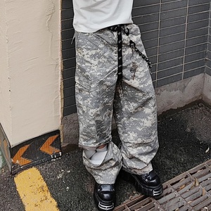 Pantalones Cargo Desmontables para Hombre, 100% Algodón, Lavado a la Piedra, con Bolsillos Cargo, Tela Ribstop, Camuflaje Digital, Venta al por Mayor - Product Image 5