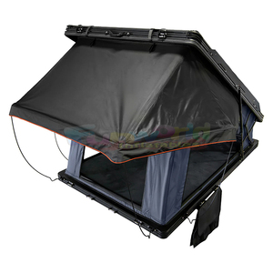Tente de toit rigide pour voiture, tente de <span class=keywords><strong>camping</strong></span> pliable pour toit de voiture, échelle triangulaire pour voiture, toit épaissi - Product Image 5