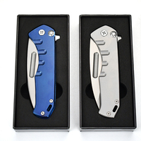 Couteau pliant de poche WINLEE MDFD haut de gamme en acier CPM-D2, robuste, portable, EDC, avec clip, pour la pêche, la défense, tactique, OEM personnalisable