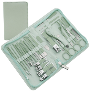 WELLFLYER MS-1224 mode nouveau coupe-ongles <span class=keywords><strong>Kit</strong></span> 30 pièces manucure pédicure ensemble ongles incarnés peau morte cuticule toilettage outils de maquillage - Product Image 6