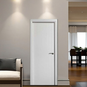 Puerta Batiente de Madera MDF Sólida y Hueca, Insonorizada, con Diseño Moderno y Simple, Superficie Acabada para Dormitorio, Hotel, Entrada Interior, Personalizable - Product Image 3
