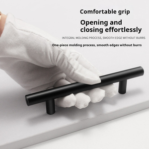 Manija <span class=keywords><strong>de</strong></span> barra en T <span class=keywords><strong>de</strong></span> acero inoxidable y aluminio <span class=keywords><strong>de</strong></span> lujo, <span class=keywords><strong>muebles</strong></span> regulares <span class=keywords><strong>para</strong></span> gabinetes <span class=keywords><strong>de</strong></span> <span class=keywords><strong>cocina</strong></span>, puerta principal <span class=keywords><strong>para</strong></span> uso doméstico - Product Image 3