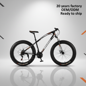 Vente directe usine – VTT de descente 24/26 pouces avec freins à disque, 21 vitesses, pneus larges 4.0 pour neige – Vélo de montagne pour adultes - Product Image 1