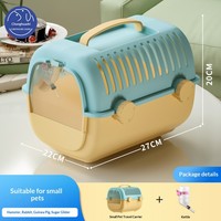 Cage pour hamster, maison pour hamster, maison pour animaux de compagnie, cage pour petits animaux, cage facile à assembler, cage en acrylique pour cochon d'Inde