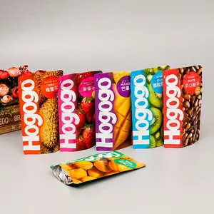 Cereal Fruit Cereal Stand Up Pouch Doypack Mylar Packaging Bags For Nuts