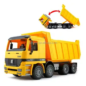 Caminhões grandes da engenharia do brinquedo grande do brinquedo do veículo da construção do caminhão do atrito