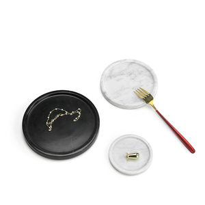 Vassoio Portaoggetti Piccolo ed Economico in Marmo Stonekocc per Cucina e Bagno, Stile Nordico di Lusso Leggero per Cosmetici e Gioielli - Product Image 4