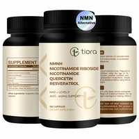 Prix de gros Marque privée 500 mg NMNH Capsule Dihydronicotinamide Mononucleotide avec Nicotinamide Riboside Quercétine Resvératrol