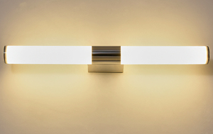 Applique murale LED moderne en tube métallique pour salle de bain, chambre, hall d'entrée, toilettes, salon, avec éclairage haut/bas pour miroir, Or/Noir - Product Image 6