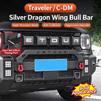 Pare-buffle tout-terrain, protection de calandre avant pour Jetour Traveler T2 C DM 4X4 SUV, accessoires de modification et d'amélioration automobile