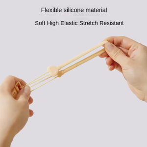 Chaîne de sucette pour bébé durable anti-chute avec anneau de dentition en silicone en forme d'animal, en forme de cœur, clip en silicone pour sucette, chaîne de clip pour sucette - Product Image 5