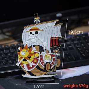 2025 nuevo juego de Anime 1 pieza Luff <span class=keywords><strong>DB</strong></span> Metal Standee aleación artesanal para decoraciones de escritorio - Product Image 5