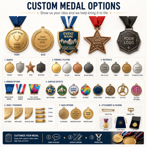 Custom Logo Medal Award <b>Gift</b> <b>For</b> Marathon Soccer Basketball Tournaments Activities Promotions And Teams - Product Image 5