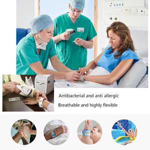 Pulseras de Identificación para Bebés Recién Nacidos y Madres para Hospitales de Maternidad, Imprimibles Térmicamente, Impermeables, Antibacterianas, para Bebés Pacientes - Product Image 5