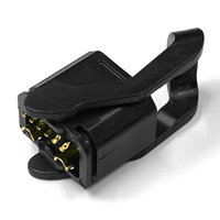 Connecteur hybride 2+6 broches pour alimentation et signal, pour véhicule électrique, module de batterie de stockage d'énergie et station de base de signal 5G