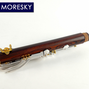 Clarinete Profesional MORESKY de Madera de Cocobolo Guatemalteco, Bañado en Oro, 18 Llaves, Sib, Clarinete M9 - Product Image 6