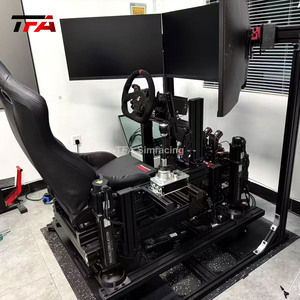 Xe Kinh Nghiệm Chuyển Động Adapter Nâng Cấp Kit Khung Nhôm Sim Racing Chassis Giàn Khoan Mô Phỏng Buồng Lái Với Bàn Phím Khay - Product Image 4