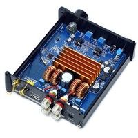 TPA3255 güç amplifikatörü 2*300W HiFi sınıf D Stereo dijital ses Amp 2.0 kanal Stereo amplifikatör USB pasif hoparlör ev ses