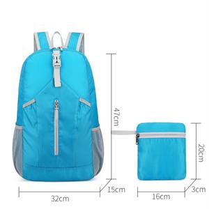 กระเป๋าเป้สะพายหลังแบบพับได้ น้ำหนักเบา กันน้ำ ดีไซน์เรขาคณิต หรูหรา สำหรับเดินทาง ท่องเที่ยว เดินป่า ปั่นจักรยาน แคมป์ปิ้ง - Product Image 2