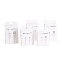 Kabel Data Tipe-C Nylon Berpelindung 1m Grosir dengan USB 3.0 untuk Ponsel, Menampilkan Pengisian Cepat 5A Konduktor Tembaga Murni