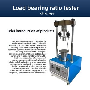 Shengwang CBR-1 tự động kỹ thuật số màn hình cảm ứng CBR nén thử nghiệm máy in 50kn Max áp lực cho nhanh chóng chính xác - Product Image 6