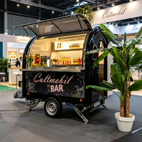 2025 HANYI Machines de restauration mobiles pour petites entreprises, Remorque à crème glacée, Chariot à hot-dogs, Chariot à café, Bars mobiles, Mini food truck