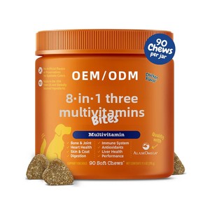 Für den Außenhandel: 8-in-1 Multivitamin-Kautabletten für Haustiere, Weiche Granulate für Katzen und Hunde, Chondroitin zur Unterstützung von Gelenken und Knochen - Product Image 5