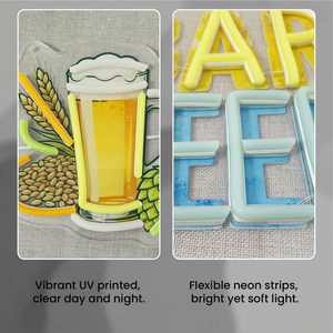 LED beer mug neon indoor hanging ambient light bar party wall decoration shop <b>sign</b> entrance indicator light luminous <b>sign</b> 5v 12v - Product Image 3