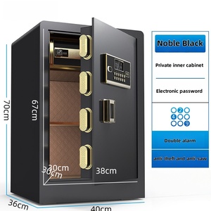 Tất cả thép lớn chống trộm chống cháy an toàn hộp với mật khẩu vân tay từ xa Wifi truy cập khóa phím cho nhà văn phòng tài liệu - Product Image 3