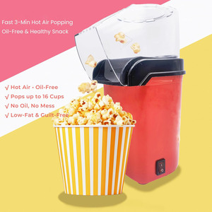 Wholesale New Tabletop Portable Hot Air <b>Popcorn</b> Maker Mini Stainless Steel Quick-Heat Technology Household & Car Use - Product Image 2