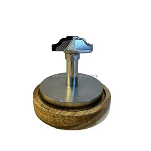 TUOKE 12x12x30 PCD Woodworking Tools Diamond TCT Router Bits with Hardness Roughing Corner Radius <strong>End</strong> <strong>Mills</strong> for CNC Woodworking - Product Image 1