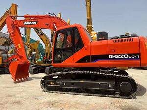 Excavadora de cadenas DOOSAN DH220LC-7 usada, 22 toneladas, excavadora coreana original, sistema hidráulico estable, bajo consumo de combustible - Product Image 3