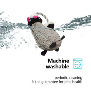 Плюшевая игрушка-норка для собак, пищащая, для дрессировки щенков и игр - Product Image 2