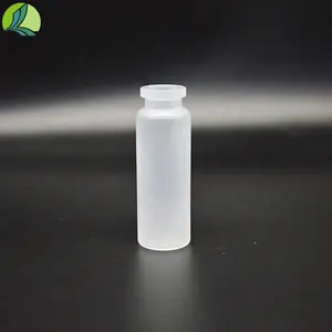 20 ml transparente PP Plastik-Vaccine-Flaschen mit Gummi-Kopf für Medizin für Siebdruck