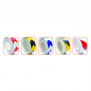 Cintas adhesivas reflectantes de dos tonos, 50mm x 10m, tira de advertencia de seguridad para automóviles, camiones, remolques, mejora de la visibilidad - Product Image 3