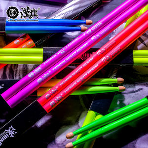 <span class=keywords><strong>Baquetas</strong></span> de Hickory con Punta de Madera de Acorn, Color Neón con Brillo UV, Modelo 5A, para Actuaciones en Escenario, <span class=keywords><strong>Baquetas</strong></span> Personalizadas - Product Image 2