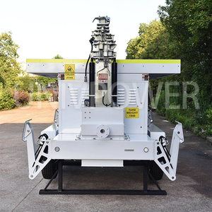 Station d'énergie solaire mobile géante avec tour d'éclairage, autonomie de batterie ultra-longue et système hydraulique – Poste de travail solaire - Product Image 6