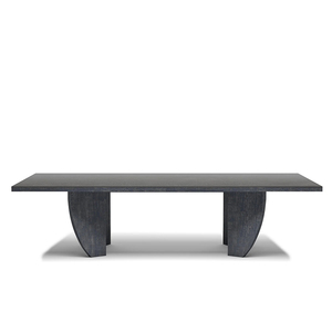 Ensemble de salle à manger moderne en teck pour l'extérieur avec cordage, comprenant une table et des chaises pour jardin ou mobilier de sous-sol - Product Image 3