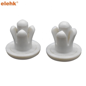 Elehk <span class=keywords><strong>Rivet</strong></span> Nylon Blanc Noir Plastique Nylon66 Mini Fixation Mâle et <span class=keywords><strong>Femelle</strong></span> Tête Ronde 120Pcs 8Mm Trou Rivets - Product Image 6