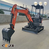 Mini-excavatrice télescopique sur chenilles de 2,5 tonnes, livraison rapide, certifiée CE EPA Euro 5, tout-terrain, pour projets forestiers, agricoles et aménagement paysager