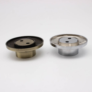 Winis Zinc Alloy Hanger Flange Seat 25mm Diameter Bright Chrome Antique <b>Gold</b> Wall Mount Wardrobe Hardware - Product Image 3