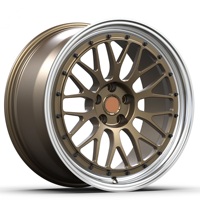 Nouvelle jante en alliage d'aluminium forgé légère personnalisée LM-R E88 5x120 5x112 5x114.3 5x130 40mm 100mm 30mm pour voiture de tourisme 19 Audi
