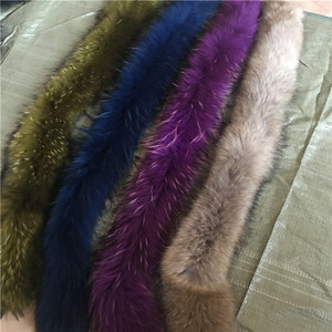 Abrigo de invierno de piel de perro mapache real para mujer al por mayor - Product Image 3