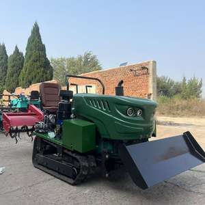 Tracteur chenillé à changement de vitesse, moteur 25 CV, 2 roues motrices, haute capacité de levage, couple élevé, certifié CE, pour les terres humides et les rizières - Product Image 4