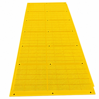Panneau de tamis modulaire rond en polyuréthane, tamis vibrant pour l'extraction minière, taille personnalisée