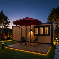 Casa Contenedor Industrial Expandible de Doble Ala Personalizada, Económica, con Baño Sanitario, Ecológica y de Instalación Rápida para Jardín