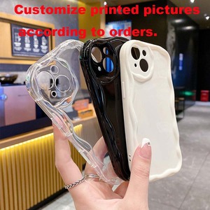Funda de silicona TPU con borde ondulado y estampado de lazo rosa para <span class=keywords><strong>iPhone</strong></span> X, XR, XS Max, <span class=keywords><strong>11</strong></span>, <span class=keywords><strong>12</strong></span>, 13, 14, 15, 16, 17 - Product Image 6